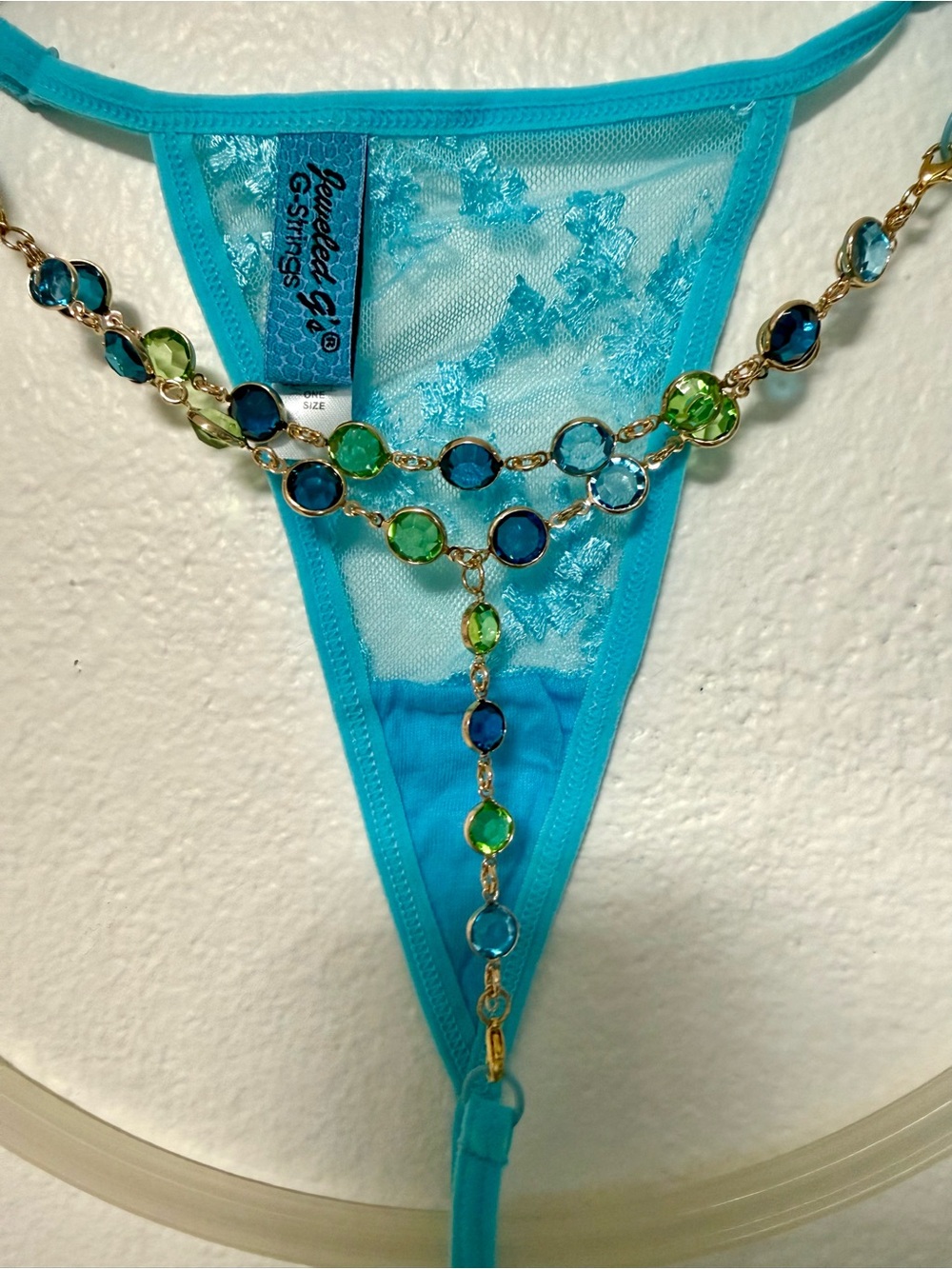 Crystal G string